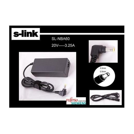 S-Link Sl-Nba60 20V 3.25A 5.5-2.5 Notebook Adaptörü