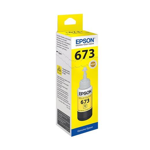 Epson T6734 L800-L1800 Sarı Mürekkep Kartuş 70Ml