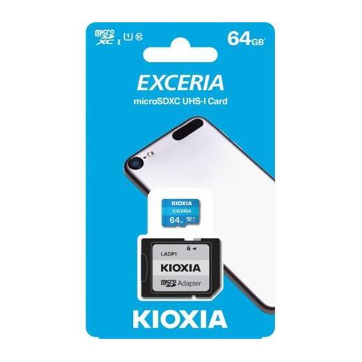 Kioxia 64Gb Exceria Microsdxc Uhs-1 C10 100Mb-Sn Hafıza Kartı