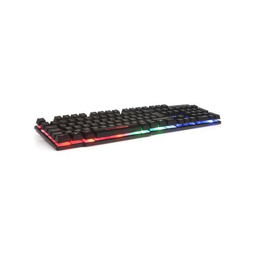 Dark Elite Force Gk1000 Mekanik Hisli Rainbow Aydınlatmalı Türkçe Q Oyuncu Klavyesi