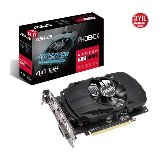 Asus 4Gb Amd Radeon Rx 550 Phoenix (Ph-Rx550-4G-Evo) Ekran Kartı