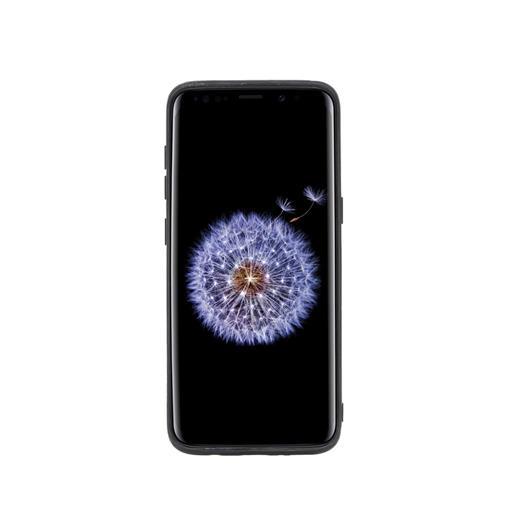 Samsung Galaxy S8 Uyumlu Deri Arka Kapak Fl20 Mavi