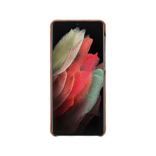 Samsung Galaxy S21 Plus Uyumlu Deri Arka Kapak Uj Rst2Ef Taba