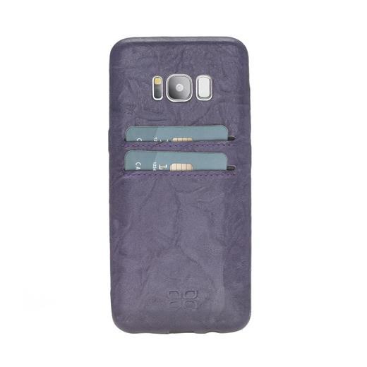 Samsung Galaxy S8 Uyumlu Deri Kartlıklı Arka Kapak Uccc B13