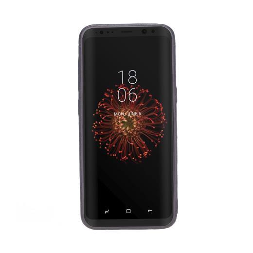 Samsung Galaxy S8 Uyumlu Deri Kartlıklı Arka Kapak Uccc B13