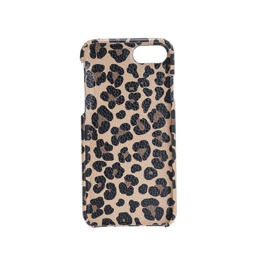 Apple İphone 7-8-Se Uyumlu Deri Arka Kapak F360 Leopar Ne