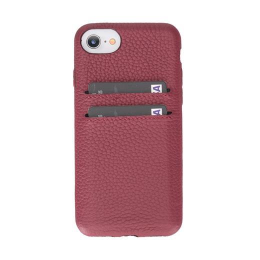 Apple İphone 7-8-Se Uyumlu Deri Arka Kapak Rockcc Fl16