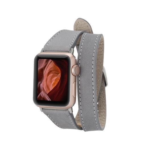Apple Watch Uyumlu Deri Kordon 42-44-45Mm Slim Dtquarst9