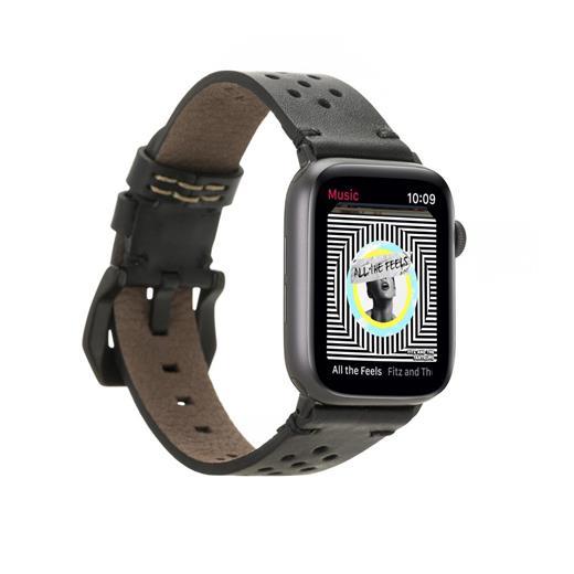 Apple Watch Uyumlu Deri Kordon Vigo 42-44-45Mm Rst1