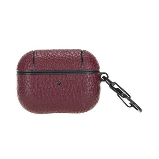 Apple Airpods Pro Uyumlu Deri Kılıf Juni Erc14 Bordo