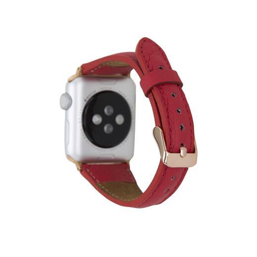 Apple Watch Uyumlu Deri Kordon 42-44-45Mm Slim Erc2