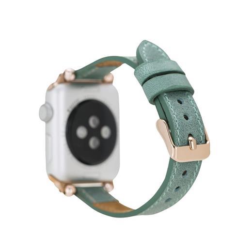 Apple Watch Uyumlu Deri Kordon 42-44-45Mm Ferro Cz12