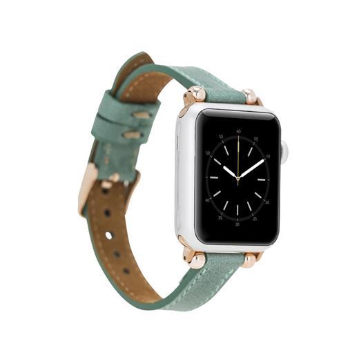 Apple Watch Uyumlu Deri Kordon 42-44-45Mm Ferro Cz12