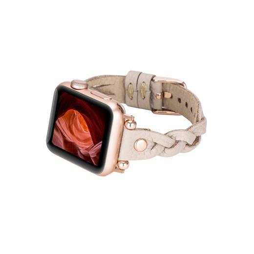 Apple Watch Uyumlu Deri Kordon Wanda 38-40-41Mm Rt Erc3