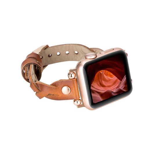Apple Watch Uyumlu Deri Kordon Wanda 38-40-41Mm Rt Rst2E