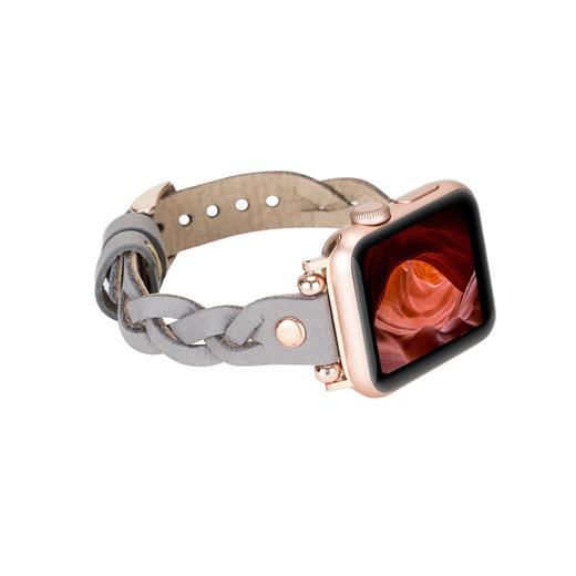 Apple Watch Uyumlu Deri Kordon Wanda 38-40-41Mm Rt Rst9