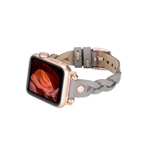 Apple Watch Uyumlu Deri Kordon Wanda 38-40-41Mm Rt Rst9
