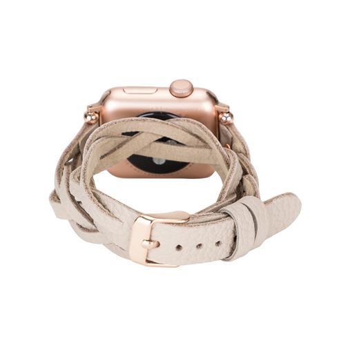 Apple Watch Uyumlu Deri Kordon Peggy 38-40-41Mm Dtrterc3
