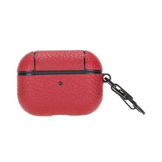 Apple Airpods Pro Uyumlu Deri Kılıf Juni Erc2 Kırmızı