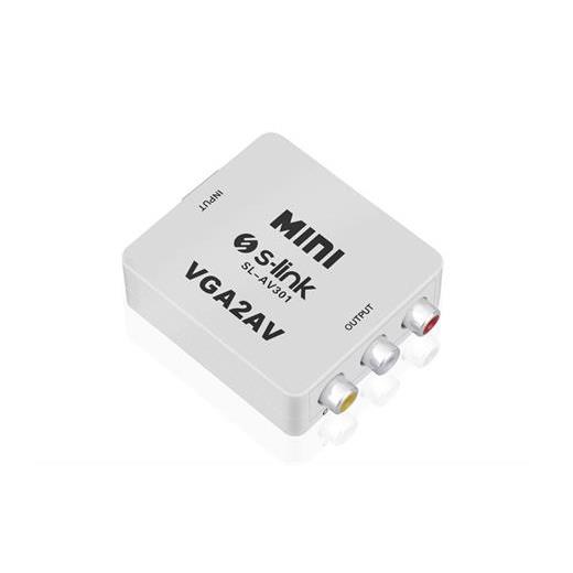 S-Link Sl-Av301 Vga To Vıdeo Çevirici