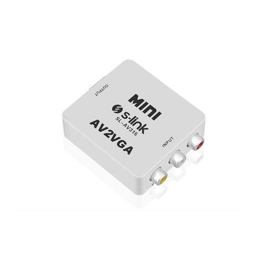 S-Link Sl-Av315 Vıdeo To Vga Çevirici