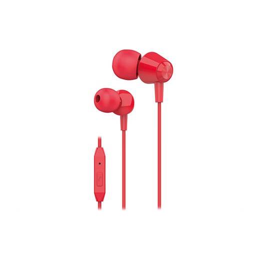 S-Link Sl-Ku160 Mobil Telefon Uyumlu Kırmızı Kulak İçi Mikrofonlu Kulaklık