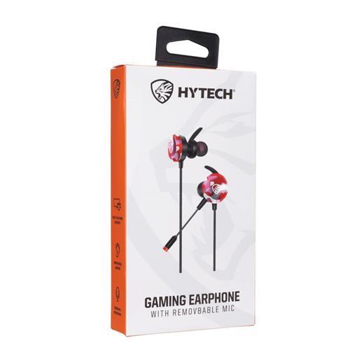 Hytech Hy-Gk4 3,5 Oyuncu Esnek Mikrofonlu Kırmızı Kamuflaj Kulakiçi Kulaklık