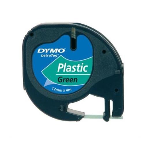 Dymo 91204 Letratag Plastik Şerit 12X4Mt Yeşil
