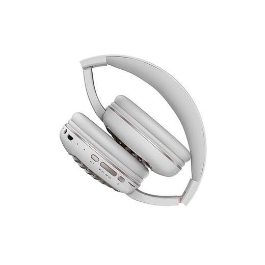 Snopy Sn-Bt55 Dıamond Tf Kart Özellikli Beyaz Bluetooth Kulaklık