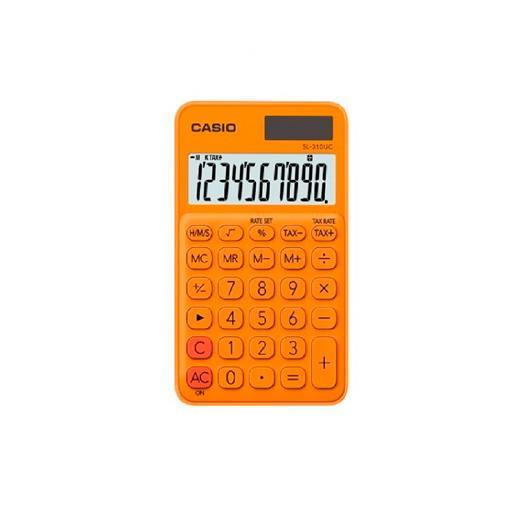 Casio Sl-310Uc-Rg Cep Tipi 10 Hane Turuncu Hesap Makinesi