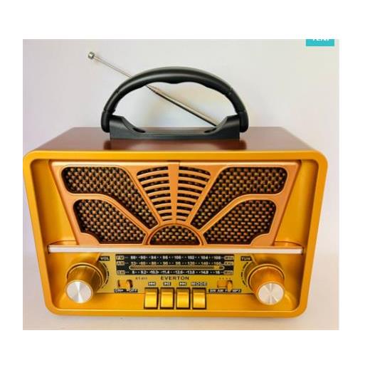 Everton Rt-811 Bluetooth-Usb-Sd-Fm Nostaljik Radyo El Feneri Özellikli