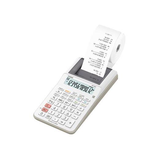 Casio Hr-8Rc-We 12 Hane Beyaz Şeritli Hesap Makinesi
