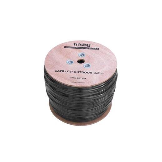Frisby Fnw-Cat624 Cat 6 Utp Outdoor Kablo (305Mt) Dış Mekan Kalınlık: 0.58 Mm-23 Awg