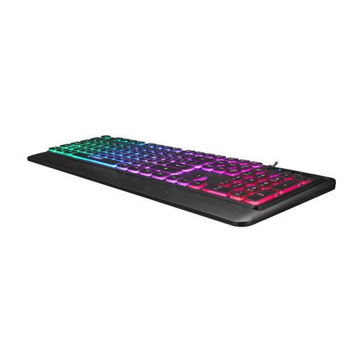 Everest Kb-2025 Siyah Usb Rainbow Backlight Membrane Gaming Oyuncu Klavye