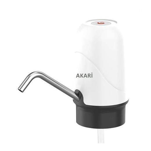 Akari Şarjlı Su Pompası (Usb Şarj Grişi-Şarj Lambası-Paslanmaz Çelik)