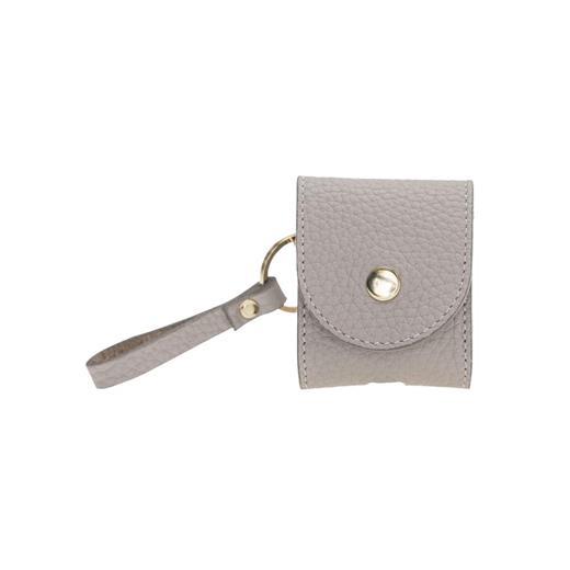 Apple Airpods 2.Nesil Uyumlu Deri Kılıf Mai Snap Erc3 Bej