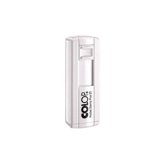 Colop Cep20 Kaşe Beyaz Kasa Siyah Keçe - 14X38Mm