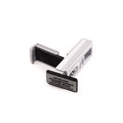 Colop Cep20 Kaşe Beyaz Kasa Siyah Keçe - 14X38Mm