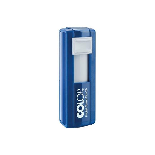 Colop Cep20 Kaşe Mavi Kasa Siyah Keçe - 14X38Mm