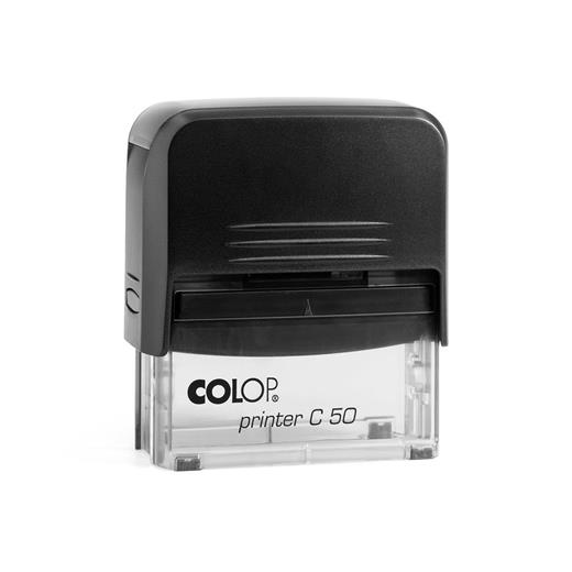 Colop Printer C50 Siyah Kasa Siyah Keçe - 30X69Mm