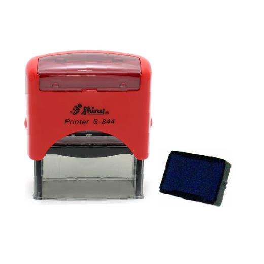 Shıny S-844 Kırmızı Kasa Mavi Ped 58X22Mm