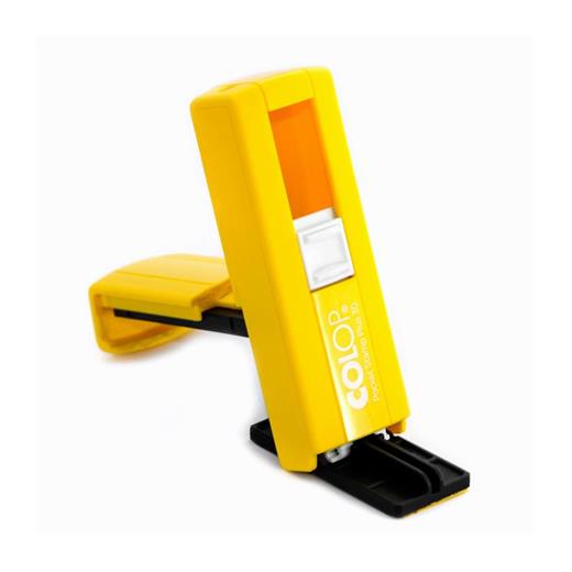 Colop Cep30 Kaşe Sarı Kasa Siyah Keçe - 18X47Mm