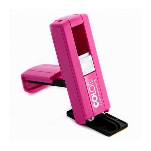 Colop Cep30 Kaşe Pembe Kasa Siyah Keçe - 18X47Mm