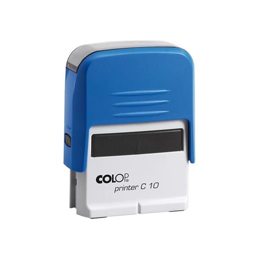 Colop Prınter C10 Mavi Kasa Siyah Keçe - 10X27Mm