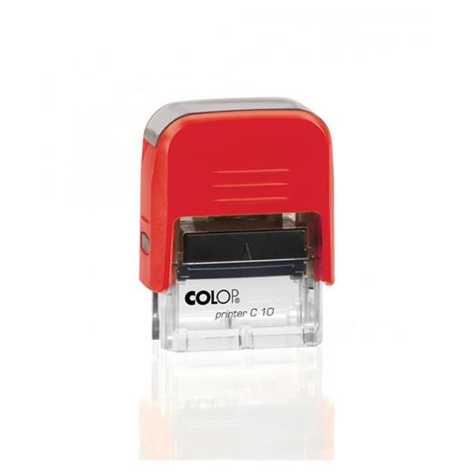Colop Prınter C10 Kırmızı Kasa Siyah Keçe - 10X27Mm