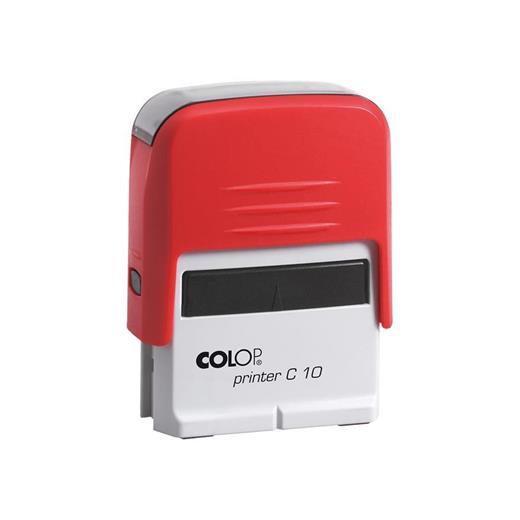 Colop Prınter C10 Kırmızı Kasa Siyah Keçe - 10X27Mm