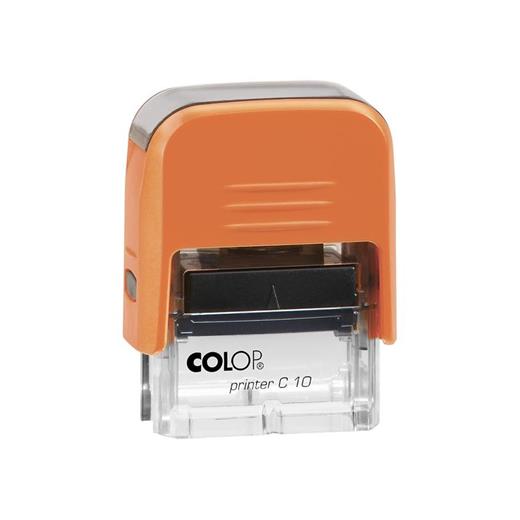 Colop Prınter C10 Turuncu Kasa Siyah Keçe - 10X27Mm