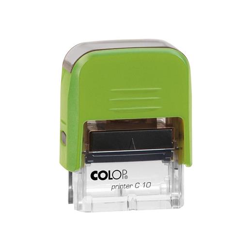 Colop Prınter C10 Yeşil Kasa Siyah Keçe - 10X27Mm