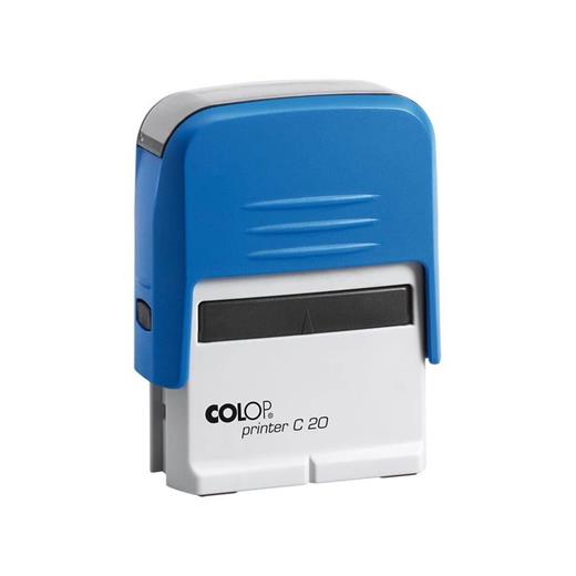 Colop Prınter C20 Mavi Kasa Siyah Keçe - 14X38Mm