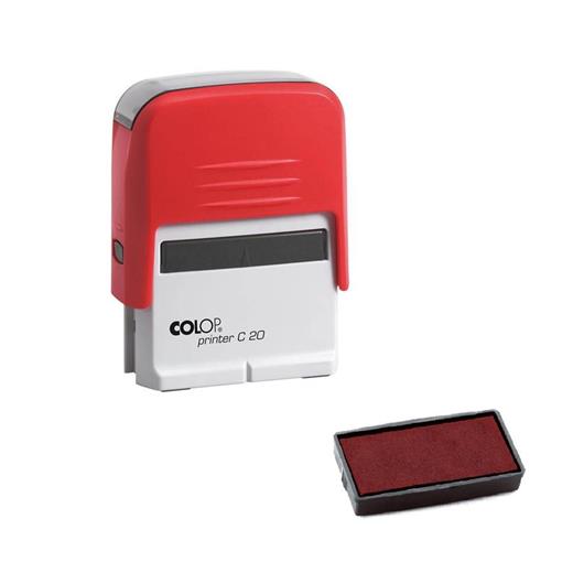Colop Prınter C20 Kırmızı Kasa Kırmızı Keçe - 14X38Mm